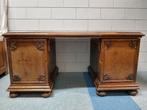 Antiek eikenhouten bureau  / desk / bankiersbureau, Ophalen
