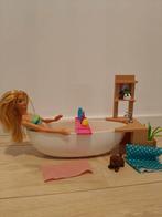 Barbie Wellness Bubbelbad met Accessoires, Ophalen of Verzenden, Gebruikt, Barbie