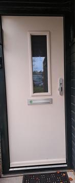 Voordeur (moet weg), Doe-het-zelf en Verbouw, Ophalen, 80 tot 100 cm, 200 tot 215 cm, Glas