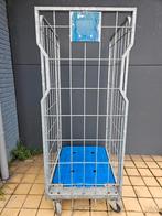 Sterke (500kg) Rolcontainer met REM !  3 Stuks = € 100, 100 liter of meer, Ophalen, Gebruikt, Transportkar