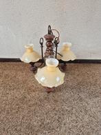 Vintage Hanglamp met 3 Armen, Ophalen