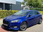 Ford Focus 1.0 ST-Line Airco Cruise control Navigatie Achter, Gebruikt, Zwart, Blauw, Origineel Nederlands