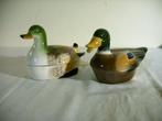 Twee Franse paté eenden., Ophalen of Verzenden
