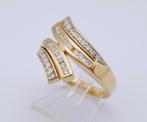 Brede 14 karaat Gouden Ring Alliance Ring Damesring M18.5, Verzenden, Nieuw, Dame, Info@juwelenwereld.nl