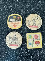 Leuke verzameling BREDA bierviltjes. Jaren 80., Ophalen of Verzenden, Gebruikt, Viltje(s), Overige merken