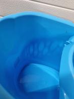 dweilemmer blauw kunststof met mop houder, Ophalen of Verzenden, 'T Olde Gre-j, Info@toldegrej.nl, Endepoelstraat 20f Didam