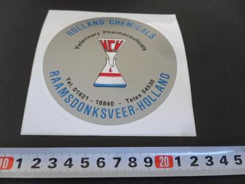 sticker Raamsdonksveer Holland Chemicals * 