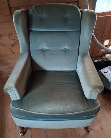 Turquoise fauteuil