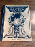 Oude Atlas van Europa en Werelddelen - G. Prop - 1949, Boeken, Atlassen en Landkaarten, Gelezen, Overige atlassen, 1800 tot 2000