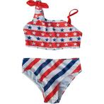 Meisjes bikini Amerika 8 jaar - 122-128, Bikiniset, Meisje, Nieuw, Ophalen of Verzenden