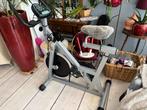 Sterke Hometrainer met Hartslagmeter, Sport en Fitness, Ophalen, Gebruikt, Metaal, Benen