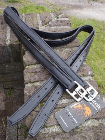 DHH Dutch Stijgbeugel riemen Soft Leather 155cm beschikbaar voor biedingen
