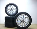 Mercedes C-klasse velgen 17 inch + winterbanden 5x112, Gebruikt, Banden en Velgen, 17 inch, Personenwagen