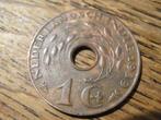 Nederlands Indie 1 Cent 1939 #85, Verzenden, Koningin Wilhelmina, 1 cent, Losse munt