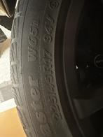 Winterbanden met velg zwart, Ophalen, Gebruikt, Banden en Velgen, 17 inch