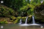 Tuinposter-Schuttingposter Schiessentrümp el Cascade 120x80, Tuin en Terras, Tuinwanddecoratie, Nieuw, Verzenden