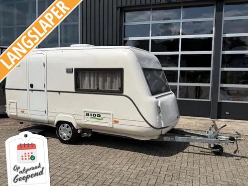Supermooie Biod 420 TLH Langslaper,WC,Mover,Lfl,Bovag '25, Caravans en Kamperen, Caravans, Bedrijf, tot en met 2, 750 - 1000 kg
