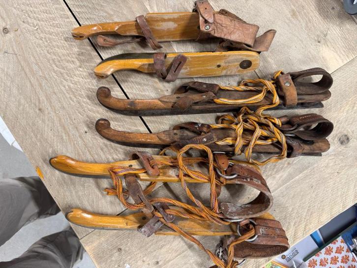 Drie paar antieke Friese doorlopers, Antiek en Kunst, Antiek | Klokken, Ophalen of Verzenden