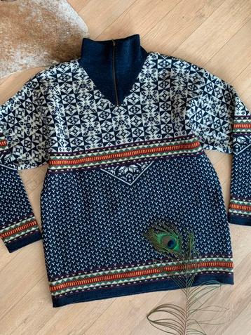 Hess Natur wollen trui M L bohemian wool jumper beschikbaar voor biedingen