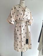 NotThatSexy kimono jasje one size handbedrukt vietnamees kat, Ophalen of Verzenden, Nieuw, Maat 42/44 (L), Zwart