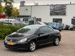 Peugeot 307 1.6 16V CC 2004 Zwart, Auto's, Peugeot, 730 kg, 4 cilinders, Cabriolet, 4 stoelen