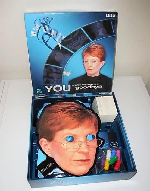 BBC You are the Weakest Link Spel, Hobby en Vrije tijd, Gezelschapsspellen | Overige, Zo goed als nieuw, Een of twee spelers, Drie of vier spelers