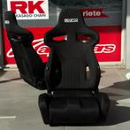 Sparco R333 Zwart Kuipstoel Sportstoel Racestoel, Auto diversen, Tuning en Styling, Ophalen of Verzenden