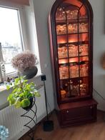 Vitrinekast, Huis en Inrichting, Kasten | Vitrinekasten, Ophalen, Met plank(en), Gebruikt, 200 cm of meer
