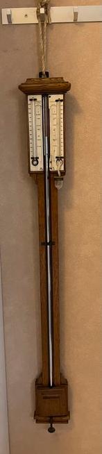Antieke Engelse stickbarometer, Audio, Tv en Foto, Weerstations en Barometers, Ophalen, Zo goed als nieuw
