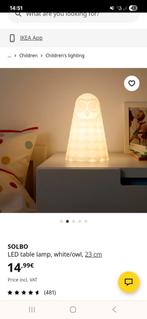 Lampje uil (ikea), Huis en Inrichting, Lampen | Tafellampen, Ophalen, Zo goed als nieuw, Minder dan 50 cm