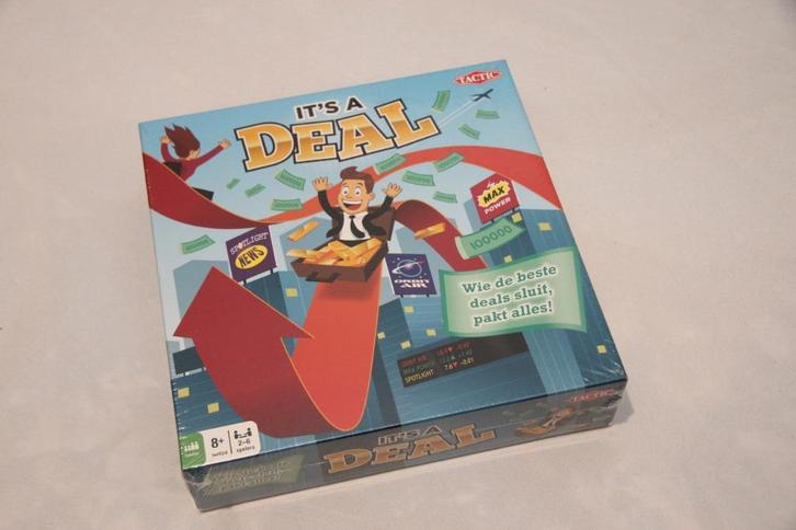 It's a deal bordspel nieuw, Hobby en Vrije tijd, Gezelschapsspellen | Bordspellen, Nieuw, Drie of vier spelers, Ophalen of Verzenden