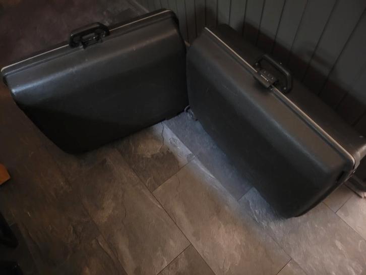 Samsonite Koffers - Set van 2, Sieraden, Tassen en Uiterlijk, Koffers, Gebruikt, Hard kunststof, 50 tot 60 cm, 35 tot 45 cm, Slot