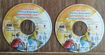2 CD luisterboek Markies Kattenpies - Carry Slee beschikbaar voor biedingen