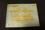Yamaha RD250 LC RD350 LC 1980 motorcycle service manual, Ophalen of Verzenden, Yamaha