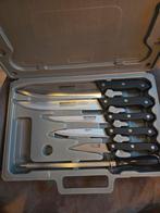 Bestekset Koch Messer - Messen in Koffer, Ophalen of Verzenden, Gebruikt, Rvs of Chroom, Bestekset