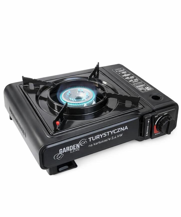 Compact Camping Kooktoestel - 2.4kW, Caravans en Kamperen, Kampeeraccessoires, Nieuw, Ophalen of Verzenden