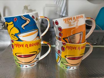Coffee mugs «Have a break» beschikbaar voor biedingen