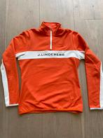 J.Lindeberg oranje dames golflayer/golftrui/skipully  mt M, Ophalen of Verzenden, Zo goed als nieuw, Kleding, Overige merken