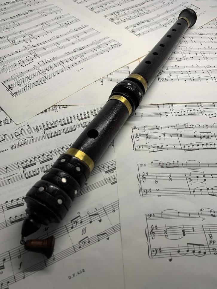 Nepalese bansuri dwarsfluit, Muziek en Instrumenten, Blaasinstrumenten | Dwarsfluiten en Piccolo's, Zo goed als nieuw, Dwarsfluit