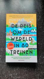 2x NIEUW REIS OM DE WERELD IN 80 TREINEN +gratis ZONNEGLOREN, Ophalen of Verzenden, Nieuw, MONISHA RAJESH, Europa
