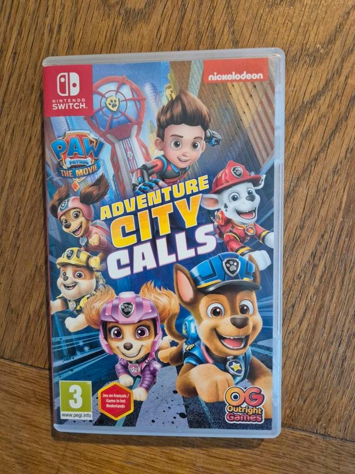 Paw Patrol: Adventure City Calls - Nintendo Switch, Spelcomputers en Games, Games | Nintendo Switch, Zo goed als nieuw, Avontuur en Actie