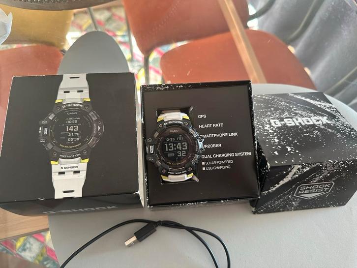 Casio G-SHOCK GBD-H1000, Sieraden, Tassen en Uiterlijk, Horloges | Heren, Zo goed als nieuw, Casio, Kunststof, Ophalen of Verzenden