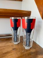 2x Ramazzotti longdrink glas, Ophalen of Verzenden, Zo goed als nieuw, Borrel- of Shotglas