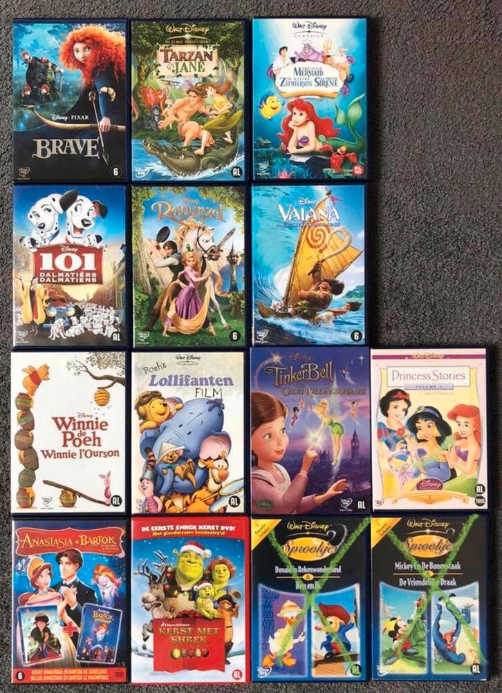 Disney DvD’s, Cd's en Dvd's, Dvd's | Tekenfilms en Animatie, Zo goed als nieuw, Amerikaans, Alle leeftijden, Ophalen of Verzenden
