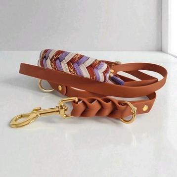 Gevlochten paracord hondenhalsband en riem  beschikbaar voor biedingen
