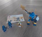 Lego Ninjago (71805) Jay's Elementaire Mech, Ophalen of Verzenden, Zo goed als nieuw, Complete set, Lego