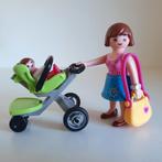 Playmobil moeder met kinderwagen 5491, Complete set, Ophalen of Verzenden, Zo goed als nieuw