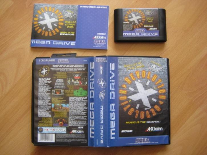 Revolution X Sega Mega Drive Megadrive, Spelcomputers en Games, Games | Sega, Mega Drive, Avontuur en Actie, 1 speler, Vanaf 3 jaar