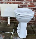 Badkamer Inrichting - WC,, Wastafel, douchestang, Plancet, Ophalen, Gebruikt, Glas, Toilet