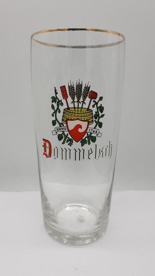 Dommelsch Bierglas Fluitje, Verzamelen, Biermerken, Zo goed als nieuw, Glas of Glazen, Dommelsch, Ophalen of Verzenden